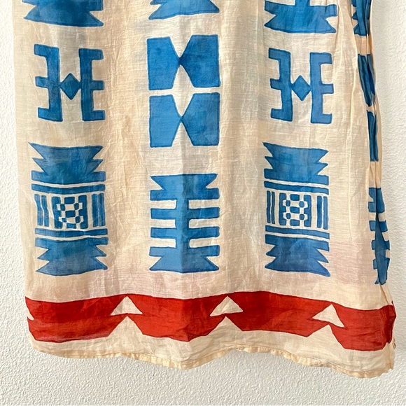 Hand Printed Scarf - Picture 5 of 6